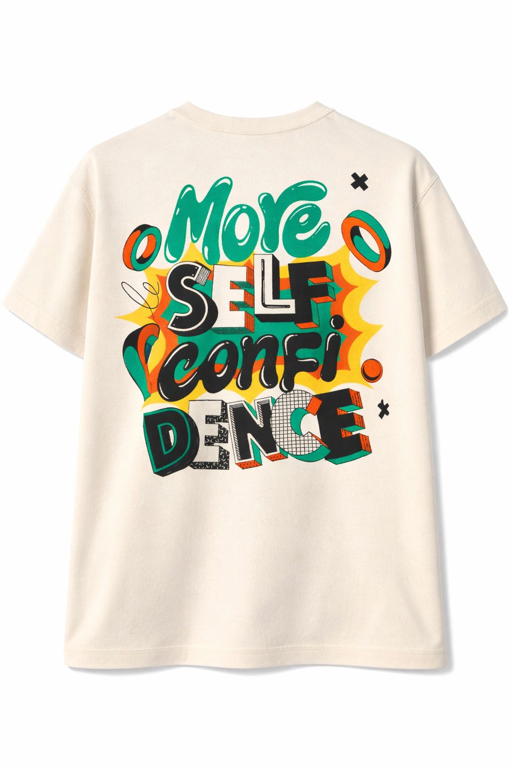 More Self Confidence Graphic T-Shirt
